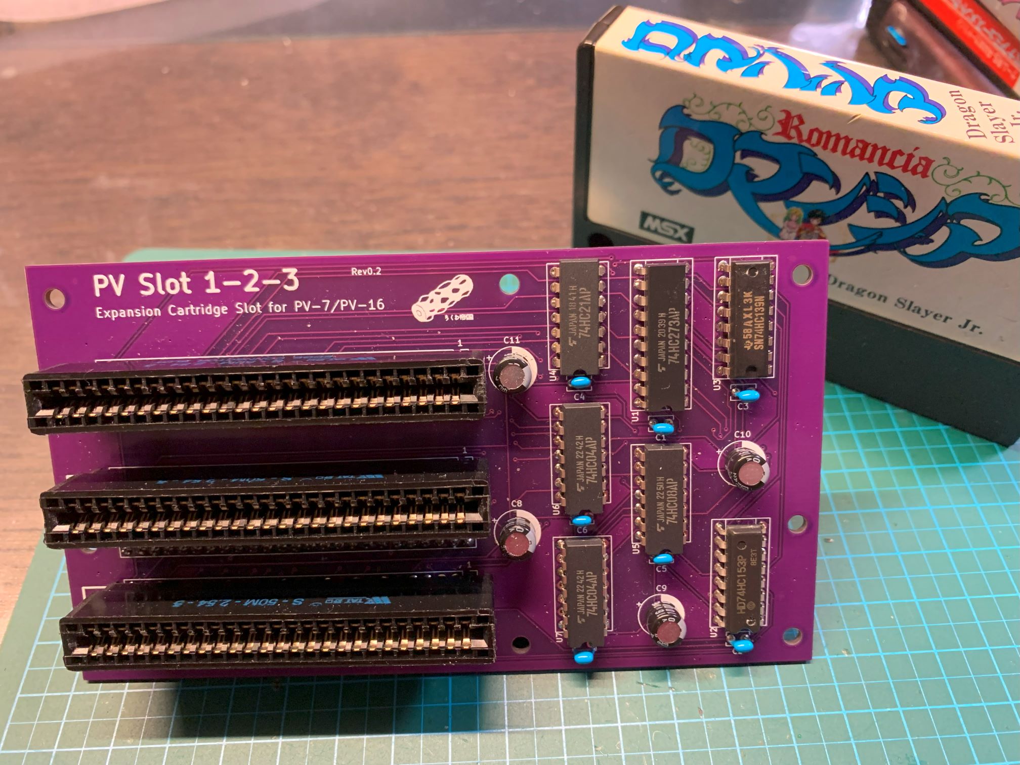 MSX】カシオのMSXにカートリッジスロットを増やし隊②【帝国産ハード