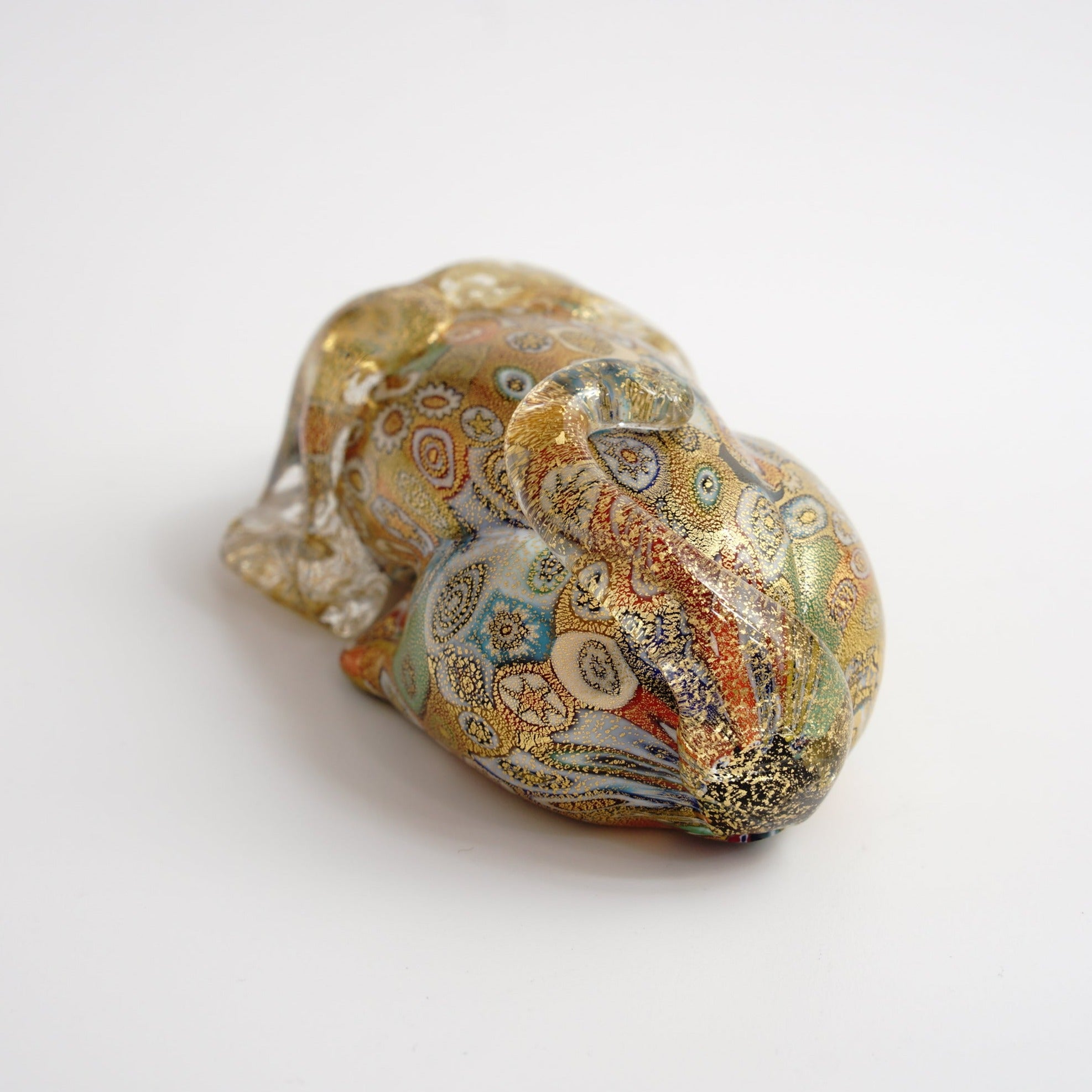 ムラーノガラス（ベネチアングラス）〈オブジェ／置物〉「戌」ムリーネ