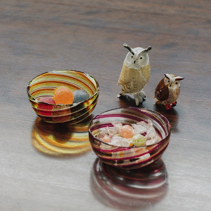 ムラーノガラス（ベネチアングラス）〈オブジェ／置物〉ふくろう（大