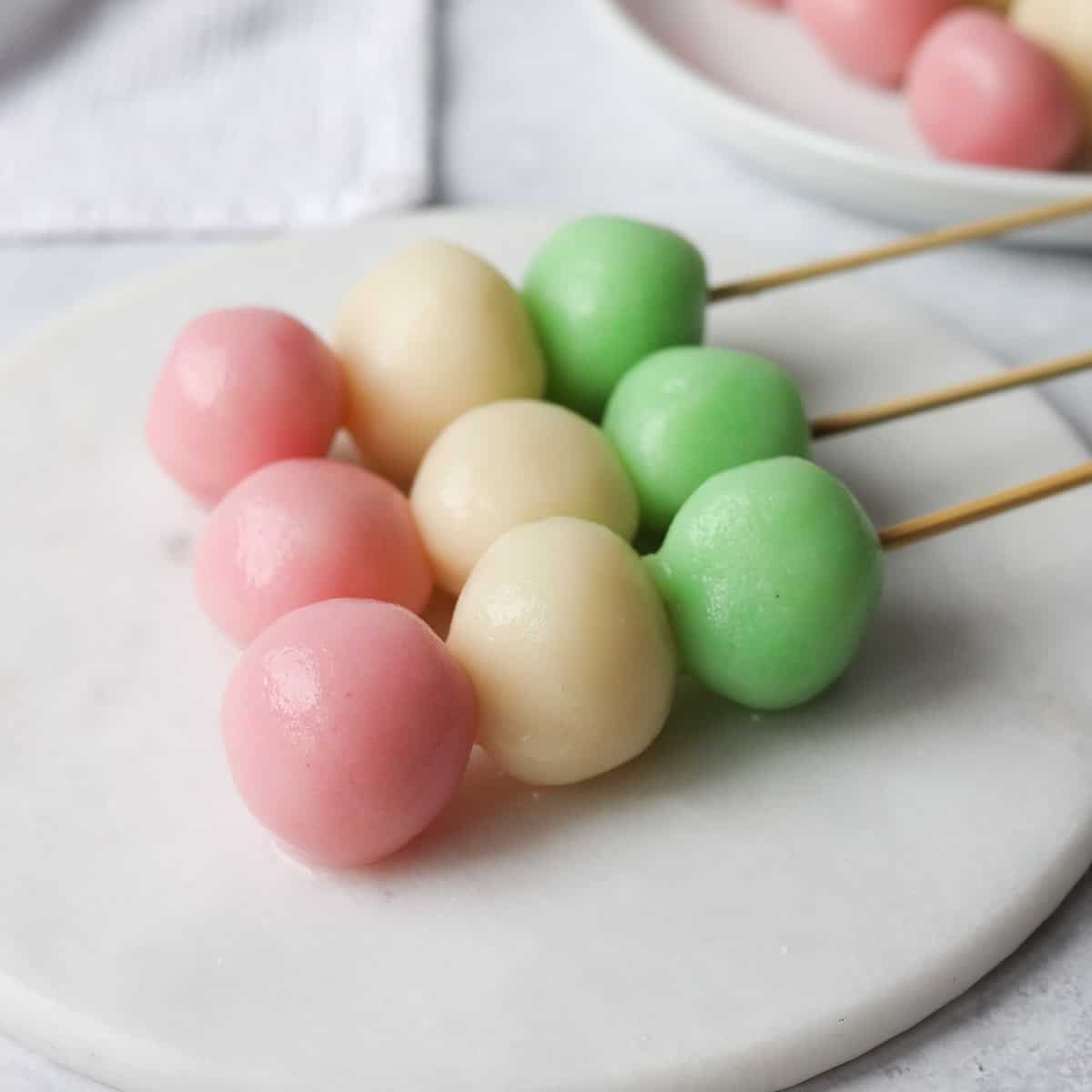Quick & Easy Hanami Dango (Japanese Sweet Dumplings)