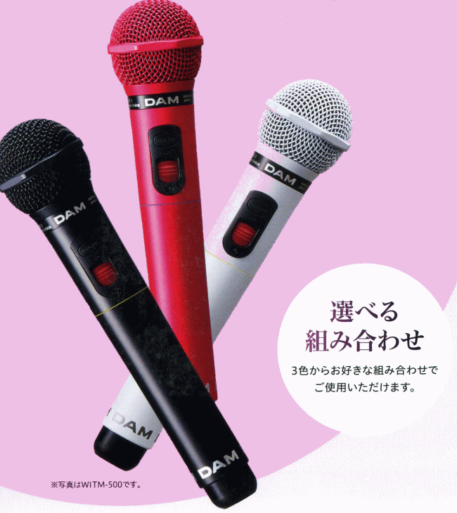 赤外線ワイヤレスマイクシステム / WIT-500 SYSTEM1 | カラオケの