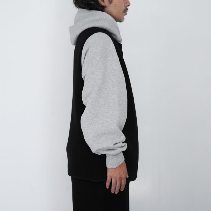 WALENODE Innocent YAK Zip-up vest 