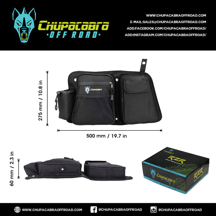 RZR Rear Door Bags Set of Two Right & Left – Chupacabra Offroad