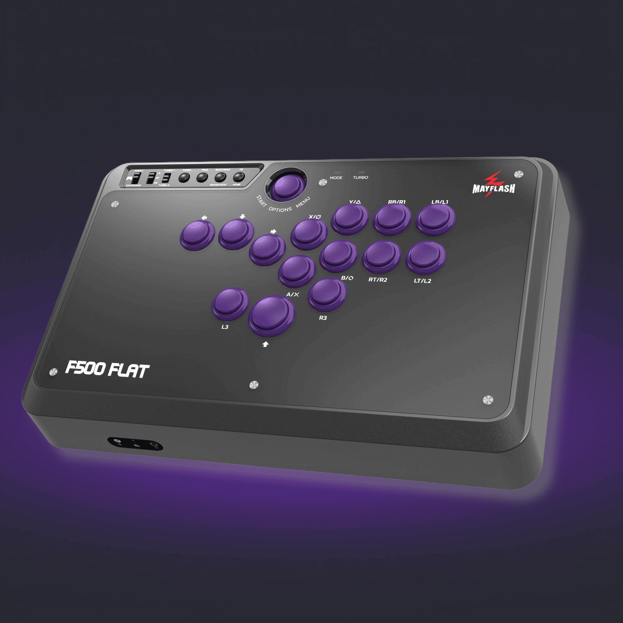 MayFlash F500 Flat | レバーレス | BOX型レバーレス – CIELOGAMES