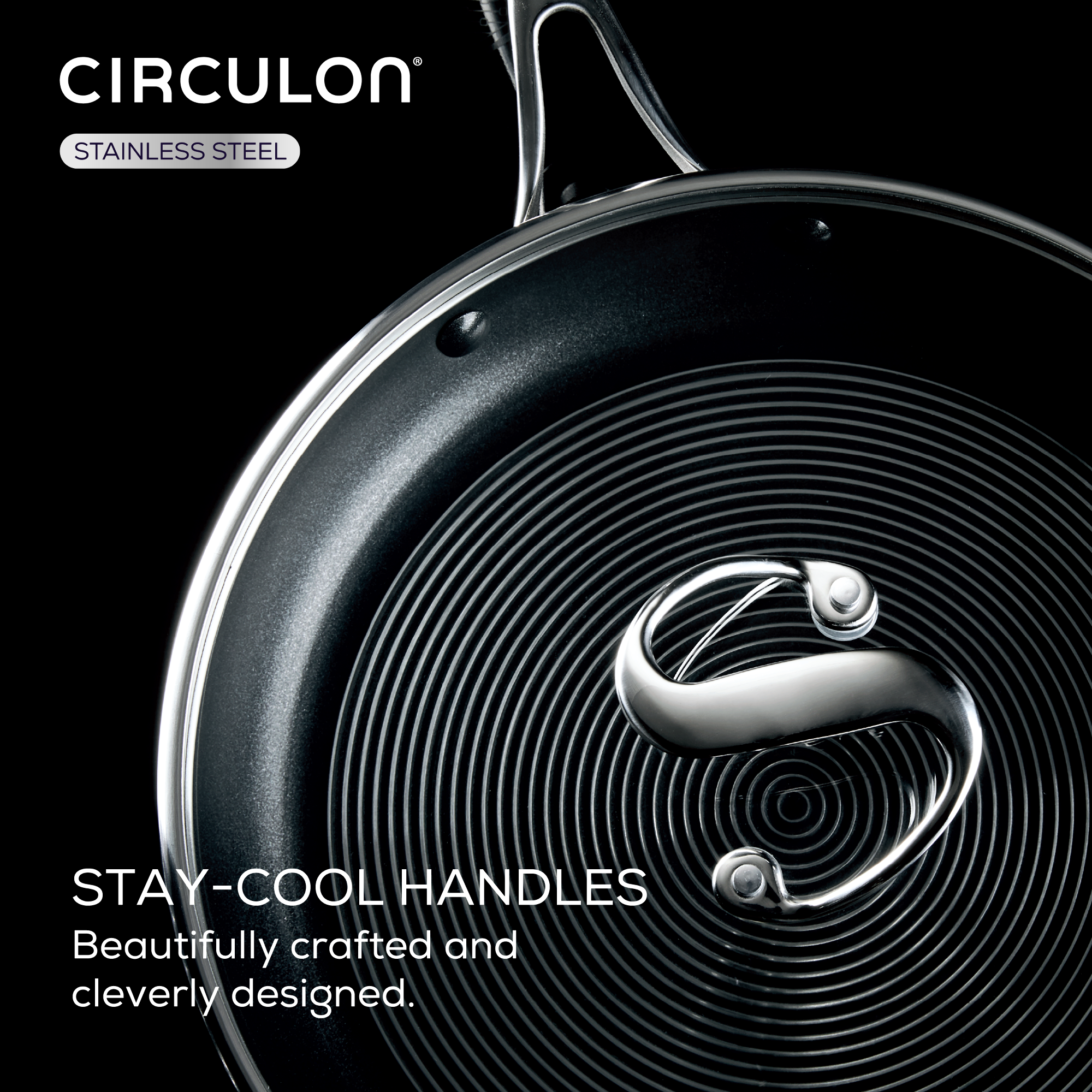 10-Piece Hybrid Stainless Steel Cookware Set – Circulon