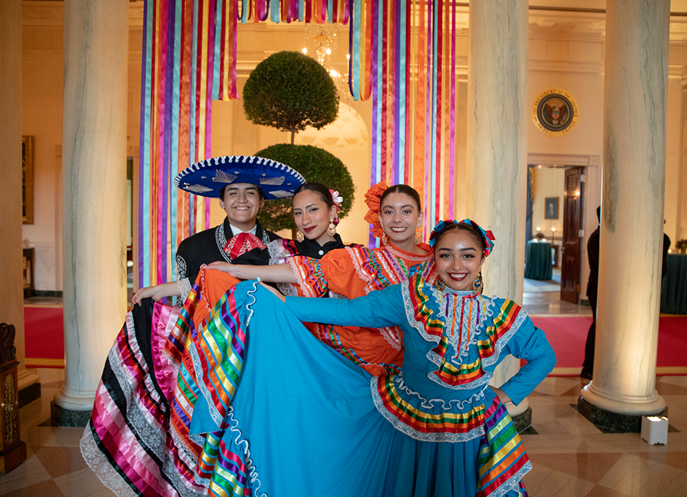 GW Folklórico Takes the Stage at the White House | Cisneros
