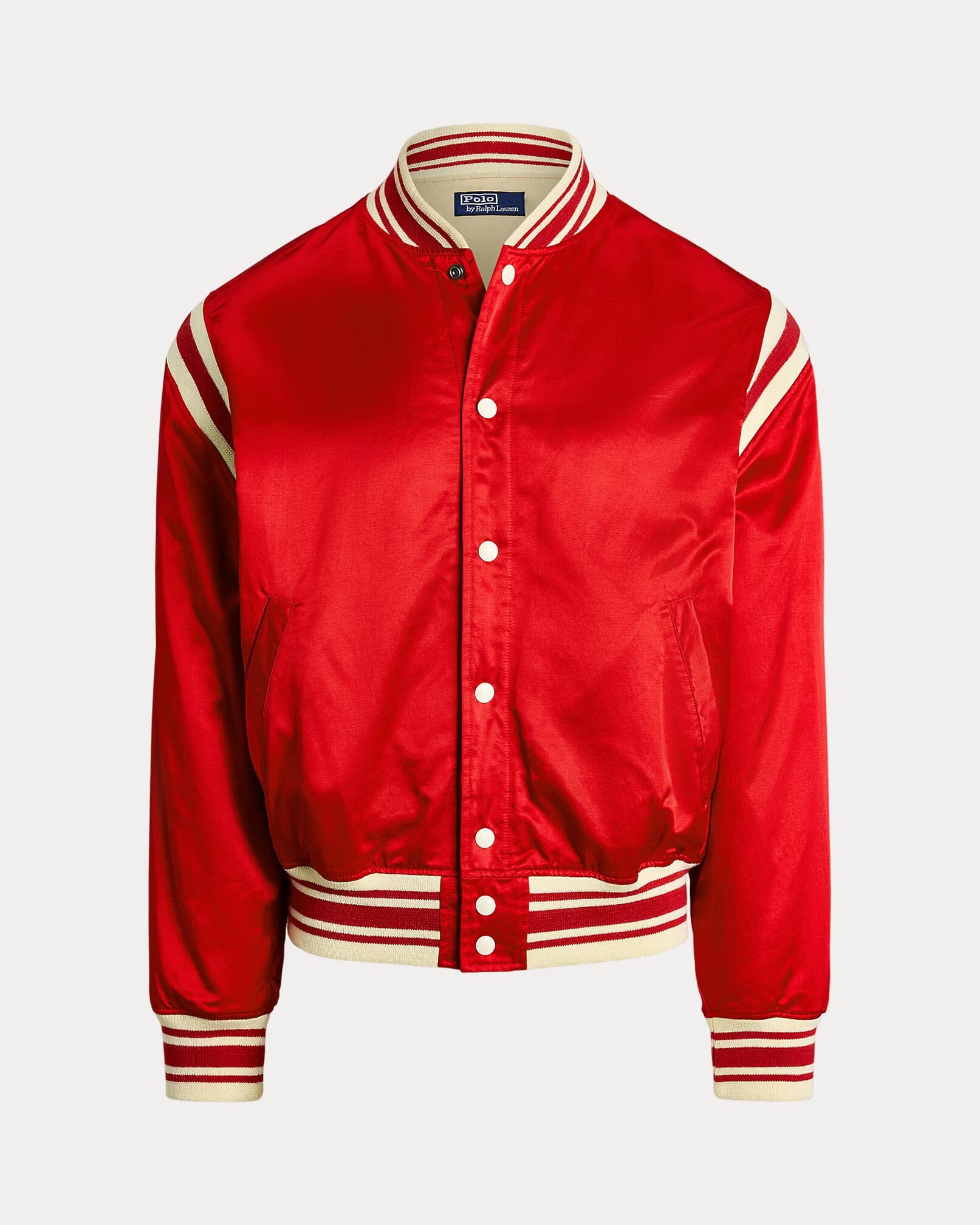 Polo Ralph Lauren - Polo Ball Satin Rally Jacket - Red – City