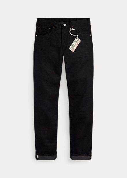 Double RL - Slim Fit Black-on-Black Selvedge Jean – City Workshop