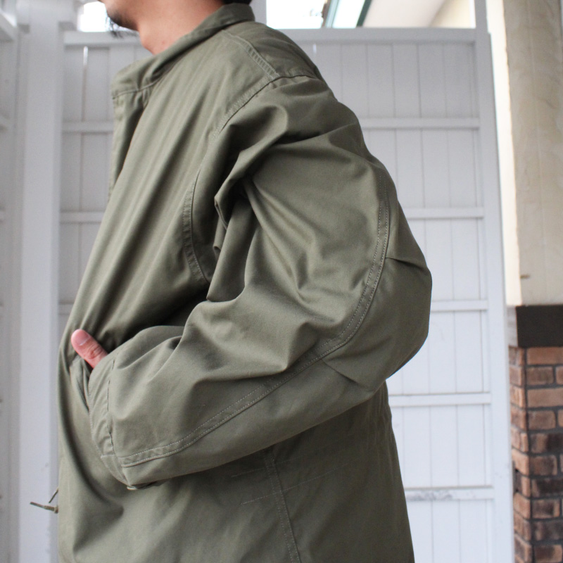 WORKERS PARKA, M-65 A.K.A. “Fishtail”, Cotton Nylon OX, OD – by CITRON