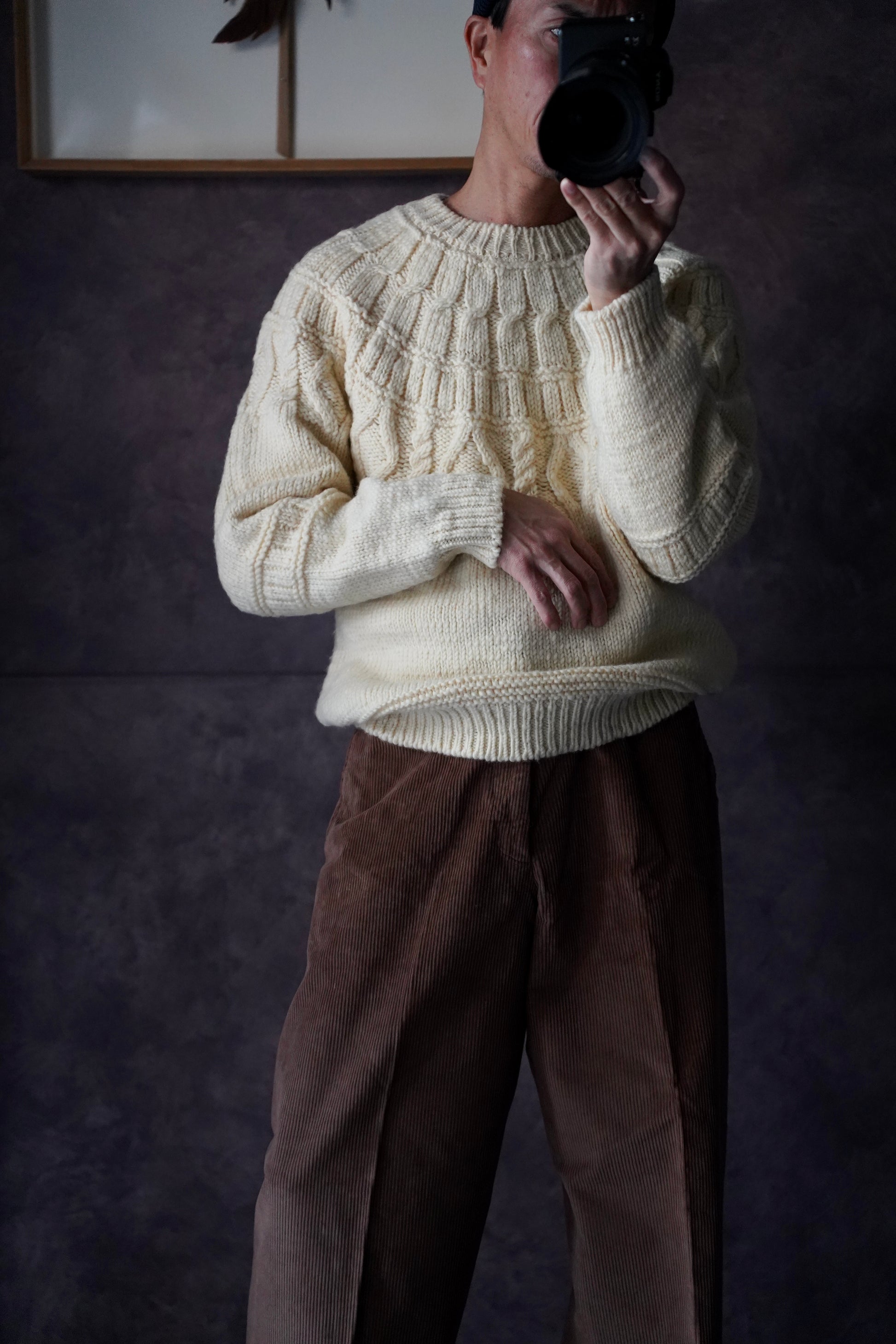 MEN BATONER / バトナー SPREAD ALAN CREW NECK – _COMES THE SUN