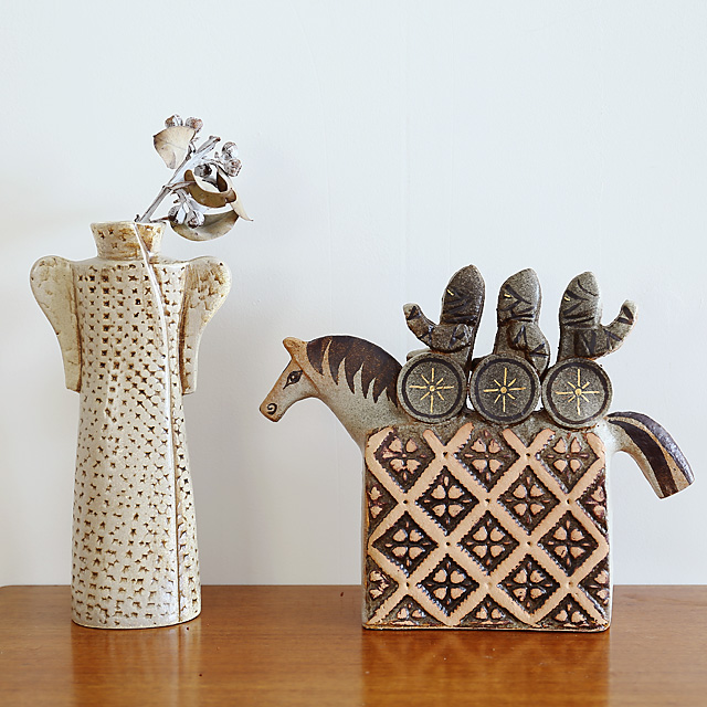 Lisa Larson/リサ・ラーソン/海賊と馬 VIKING WITH HORSE COMFOTA 北欧