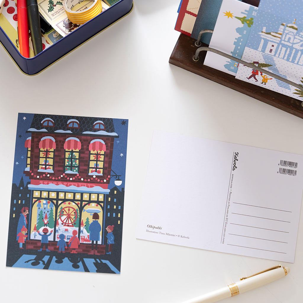 Kehvola Design ケフボラ・デザイン｜ポストカード ティモ・マンッタリ