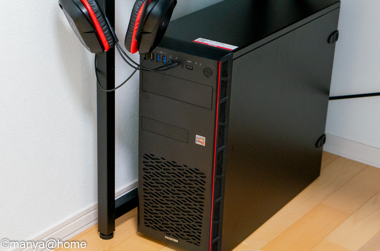 Ryzen5 5600XでMINI-ITXのパソコン作成。構成レビュー。 | manya@home