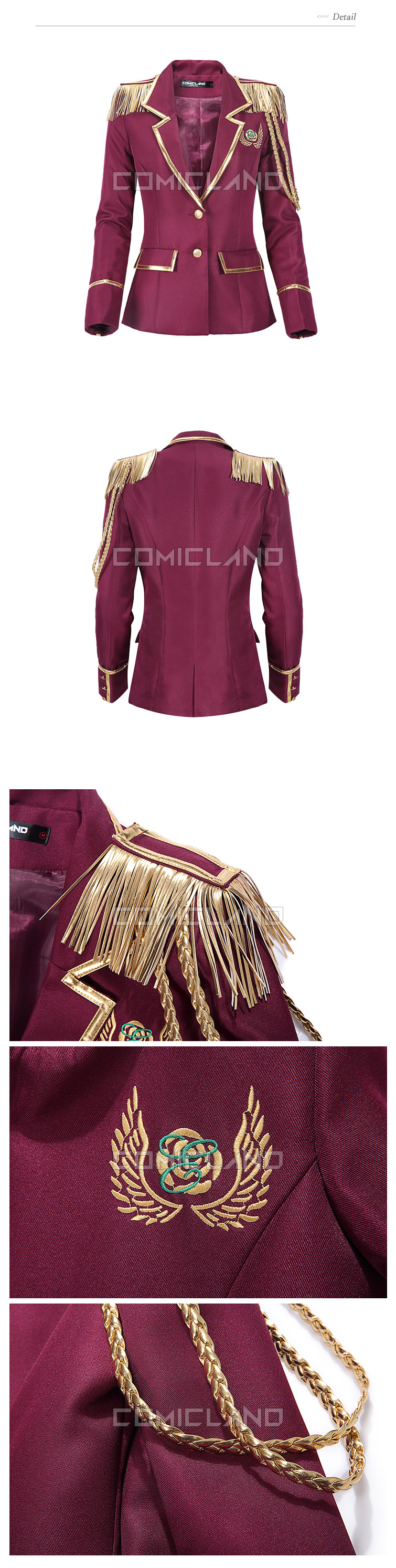 キング・オブ・プリズム風】エーデルローズ(高等部)制服 - コミックランド