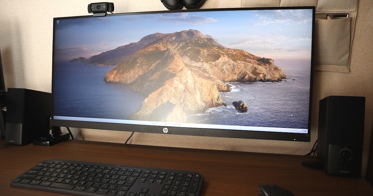 動作確認済み HP X34 WQHD ウルトラワイドモニター HP X34 WQHD