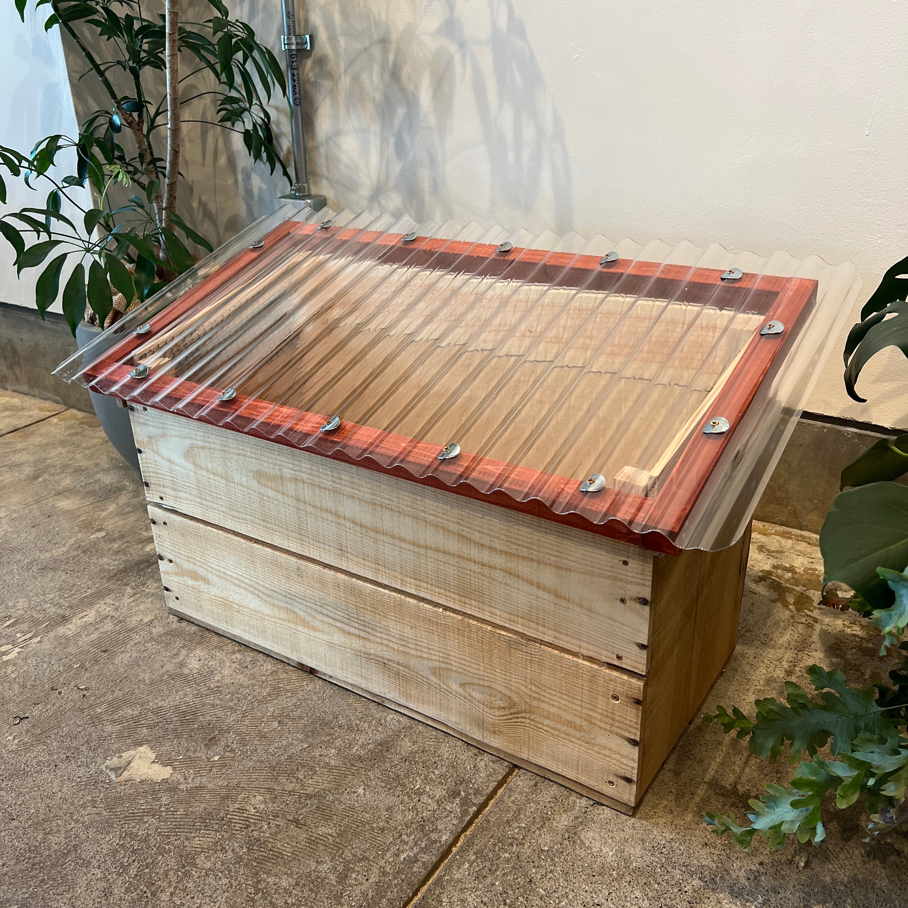 キエーロ りんご箱コンポスト（サイド網つき）3色展開 – コンポスト