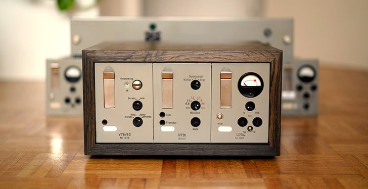 伝説の真空管マイクプリアンプTelefunken V76/コンプレッサーV73を
