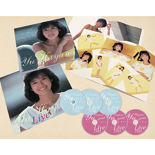 LIVE 1984～1985[DVD][+DVD][+4CD] - 早見 優 - UNIVERSAL MUSIC JAPAN