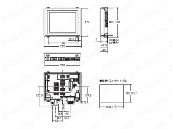 NS12-TS01B-V2 | プログラマブルターミナル NSシリーズ PLC TOUCH