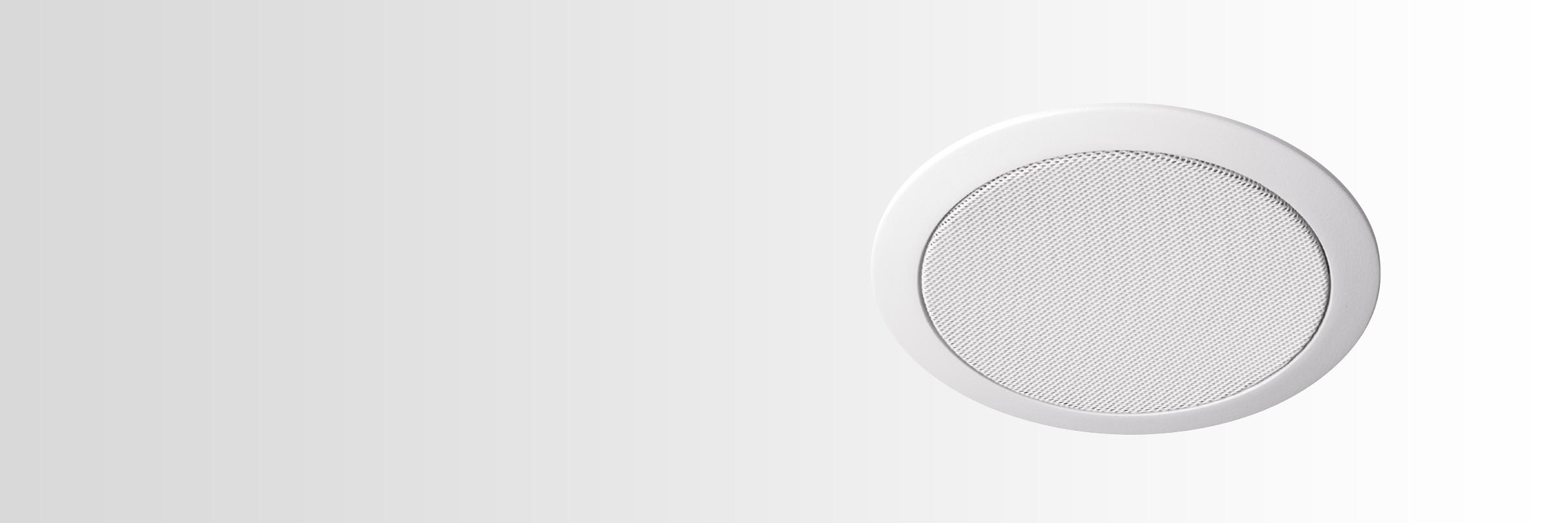 スプリングキャッチ式天井スピーカー用パネル WS-TP820-W・WS-TP820-K