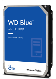 WD Blue WD80EAZZ 8TB 5640 RPM 128MB Cache SATA 6.0Gb/s 3.5