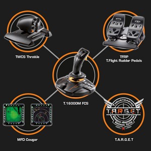 THRUSTMASTER T16000M Flight Control System Joystick - PC - Canada