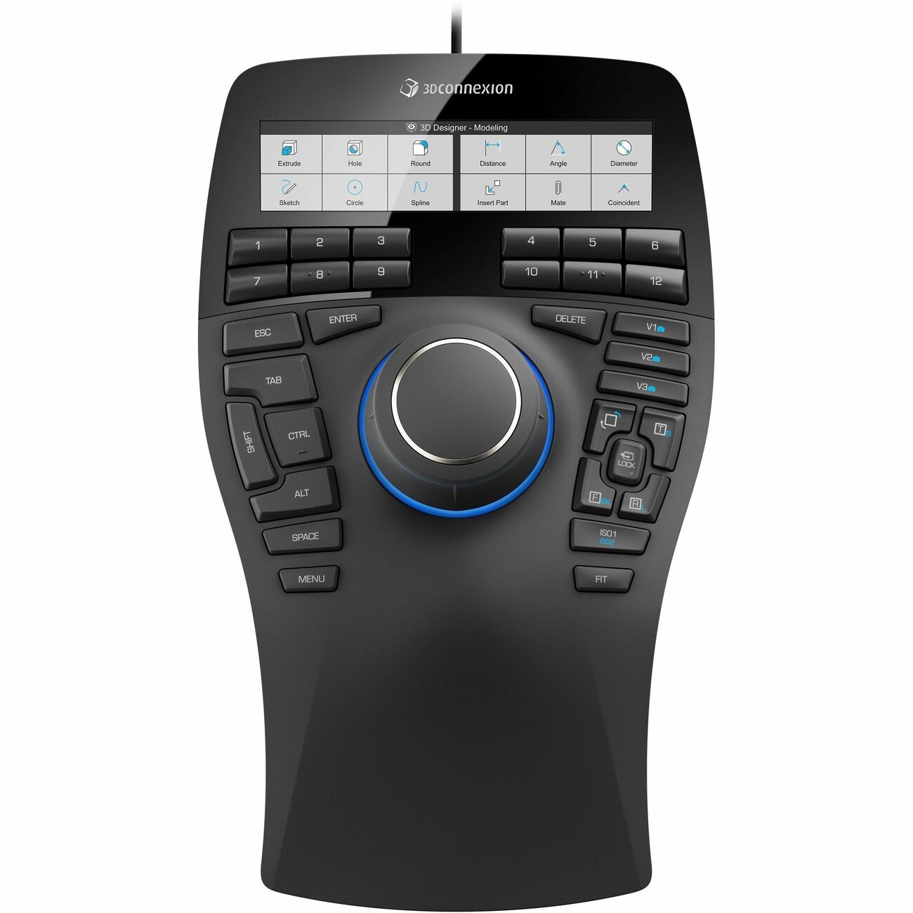 3Dconnexion SpaceMouse Enterprise - 3D mouse - 31 buttons - wired