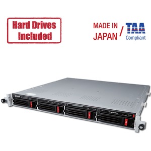 BUFFALO TeraStation 5410RN 4 Bay Rackmount NAS 32TB (4x8TB) with