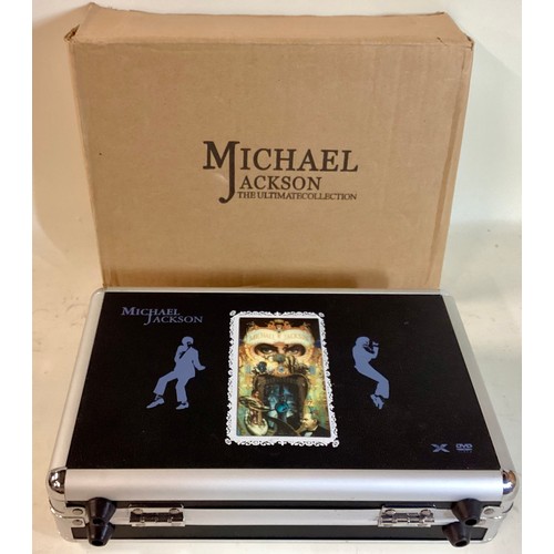 MICHAEL JACKSON 'THE ULTIMATE COLLECTION' CASED / BOXED CD/DVD SET