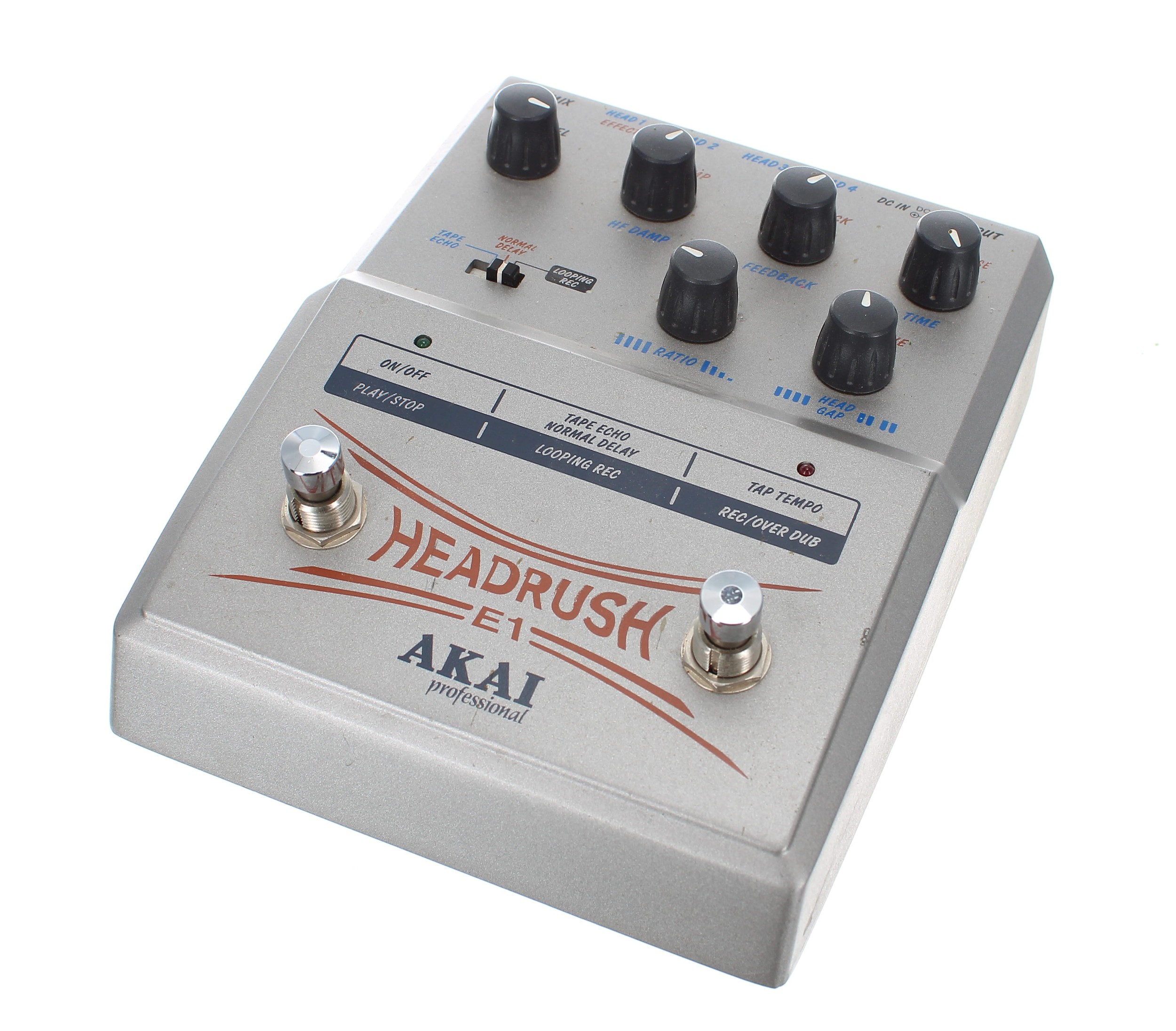 AKAI HEAD RUSH E2 ギターエフェクター 名器 ルーパー 動作良好 AKAI