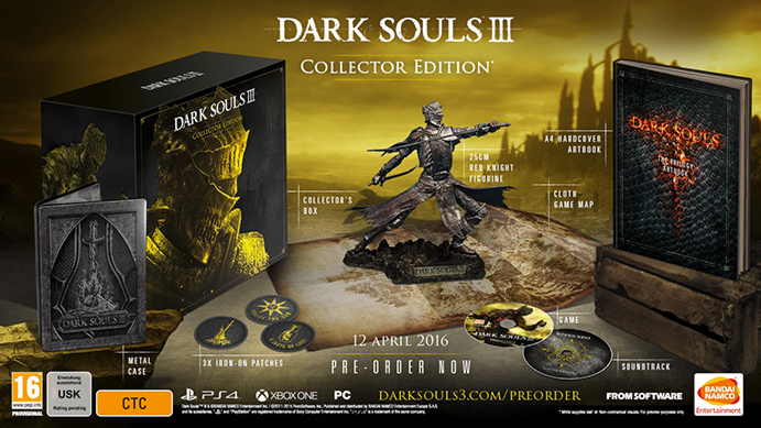 CollectorsEdition.org » Dark Souls III Day 1 Edition (PS4) [Americas]