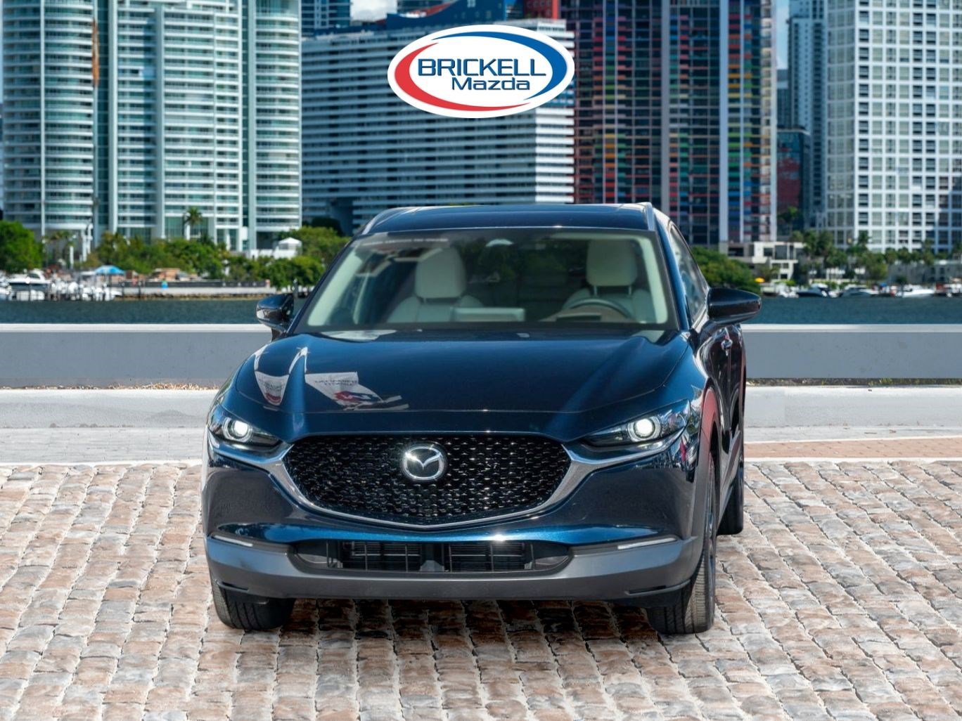 CPO Deep Crystal Blue Mica 2024 Mazda CX-30 2.5 Turbo Premium AWD