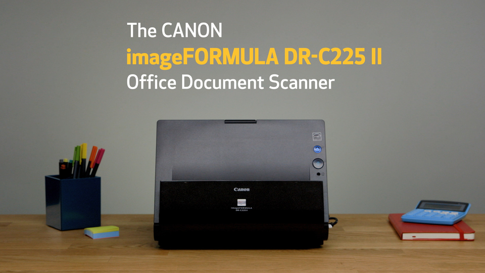 imageFORMULA DR-C225 II 600 dpi 30-Sheet Office Document Scanner