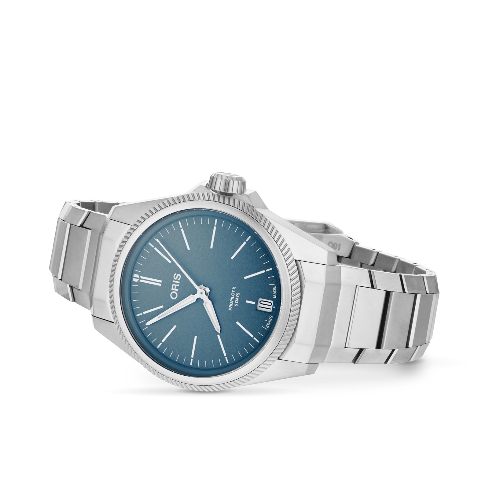 Oris ProPilot X Calibre 400 39mm Mens Watch 01 400 7778 7155-07 7