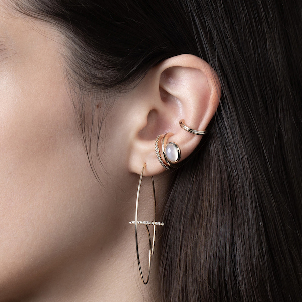 MANHATTAN オクタゴン イヤーカフ