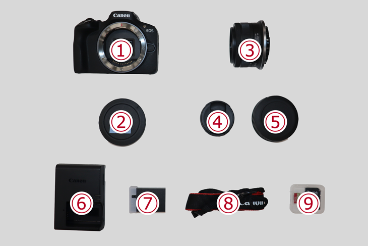 Canon ミラーレスカメラ EOS R100 RF-S18-45 IS STM レンズキット