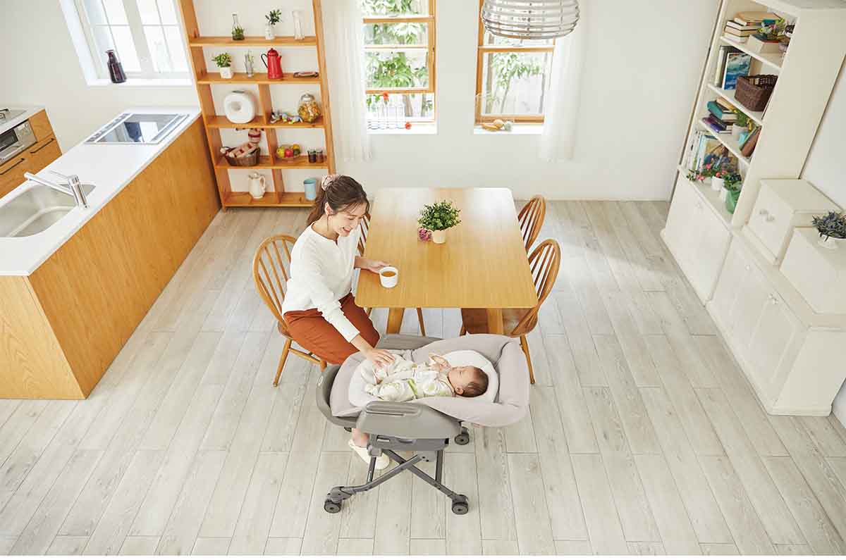 コンビのネムリラを実機レビュー！オートスウィングで寝てくれるか検証