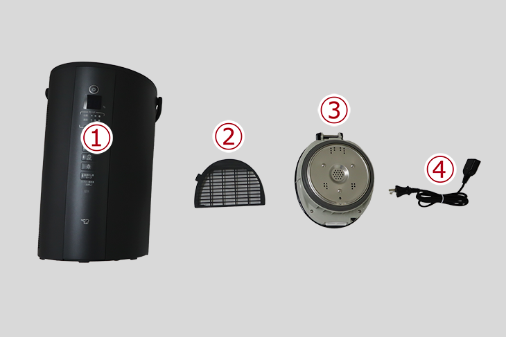 象印 スチーム式加湿器 EE-TB60 BM ソフトブラック(木造10畳/洋室17畳