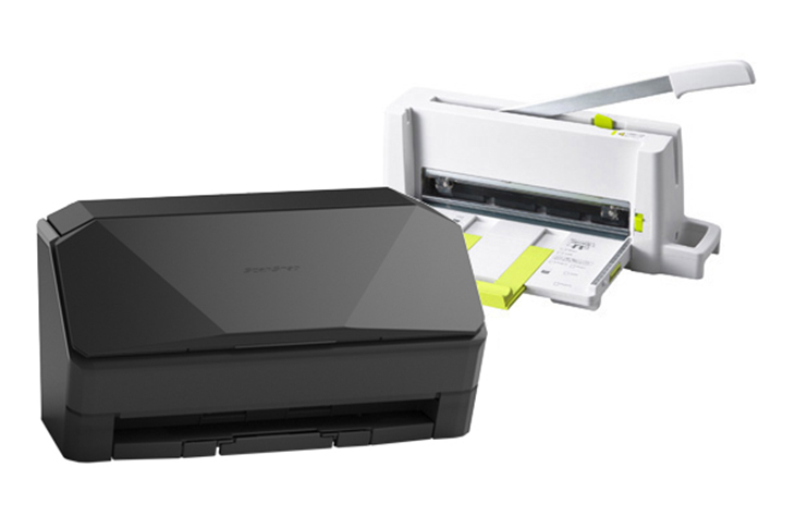 スキャナー ScanSnap iX2500 ブラック 断裁機 PK-213セット｜ kikito