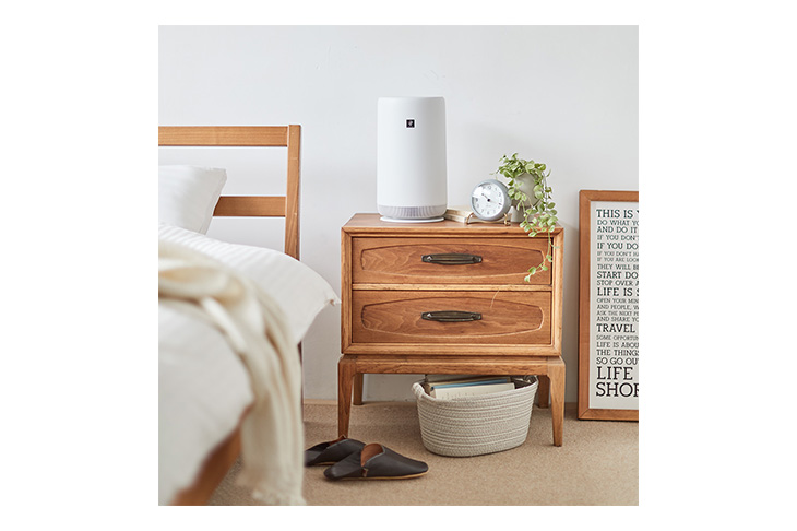 SHARP 空気清浄機 FU-RC01 [おすすめ～6畳 コンパクトモデル] ホワイト