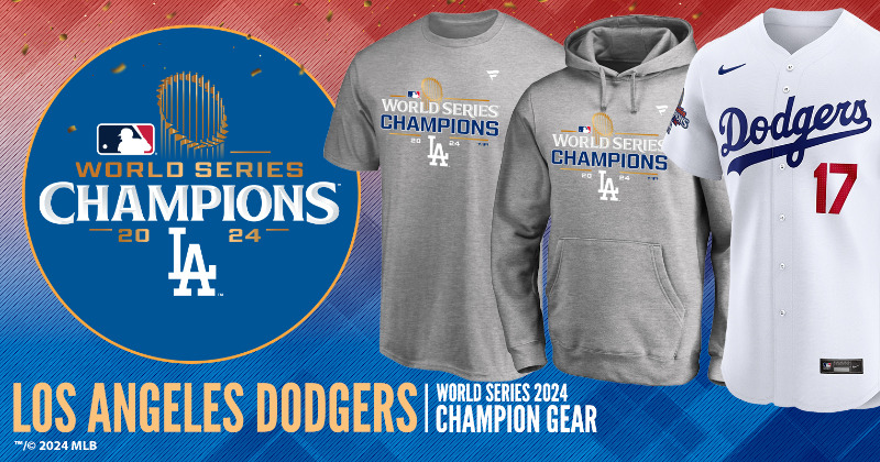 ドジャースWS優勝記念！シャンパンファイト選手着用のTシャツ