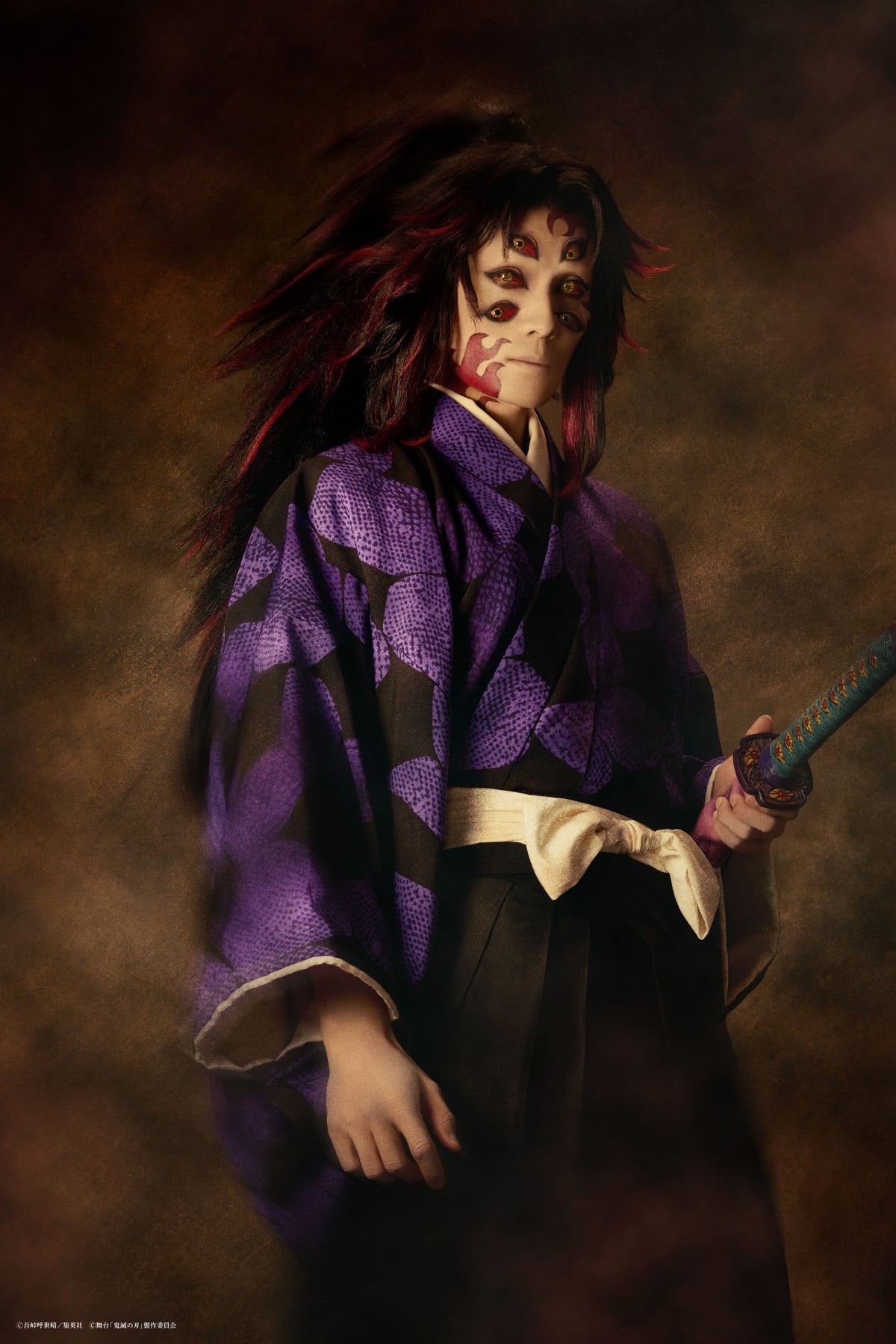 鬼滅の刃』上弦の鬼の特殊メイクに衝撃「完成度やば」 黒死牟・童磨