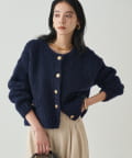 20周年限定】イタリアヤーン手編みニットカーデ | LOUNGEDRESS