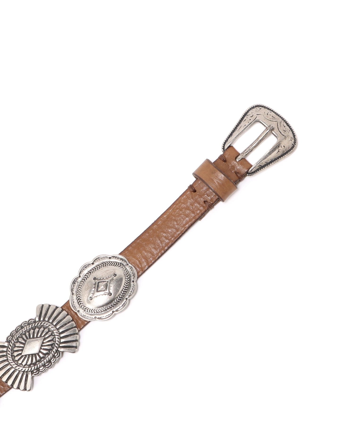 Puntovita】レザーコンチョベルト | Whim Gazette(ウィム ガゼット