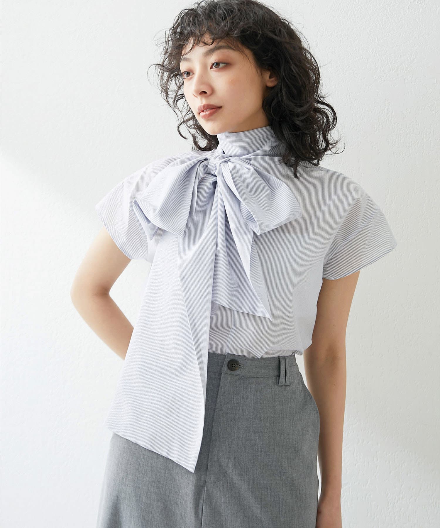 シアーボウブラウス | Whim Gazette(ウィム ガゼット)レディース | PAL