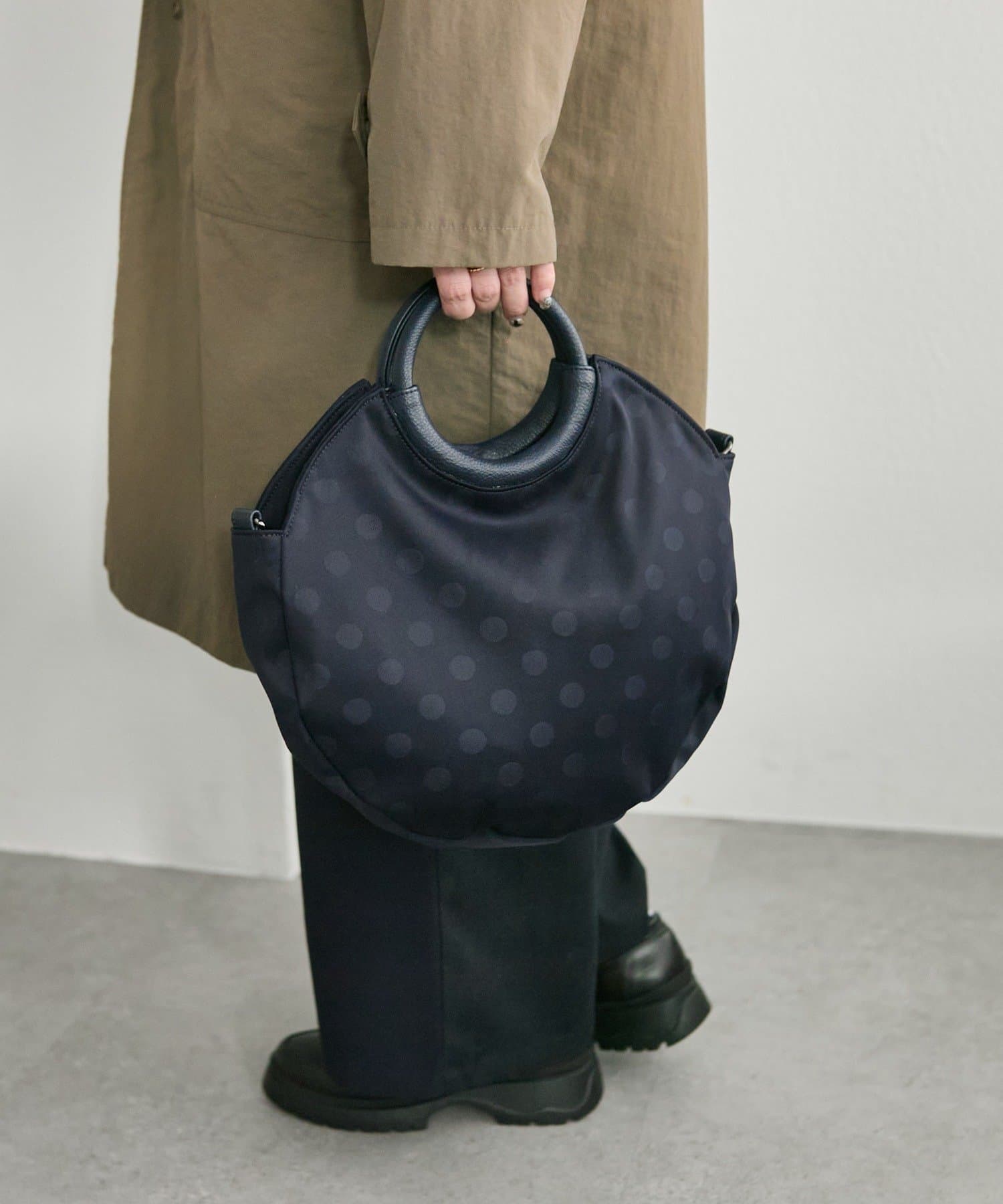 えんラウンドトートバッグSサイズ《旅行にもおすすめ！/2way