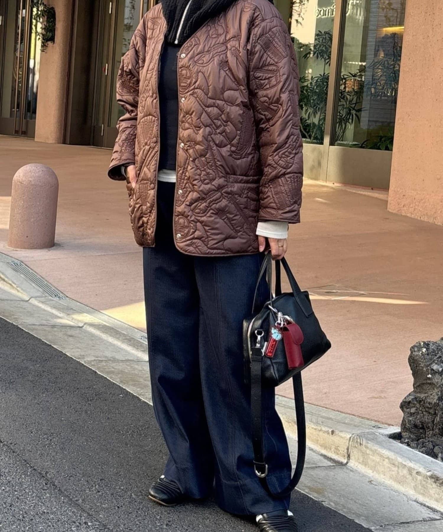 2WAY/スタッズボストンバッグ《オケージョン/本革/500mlボトル収納OK