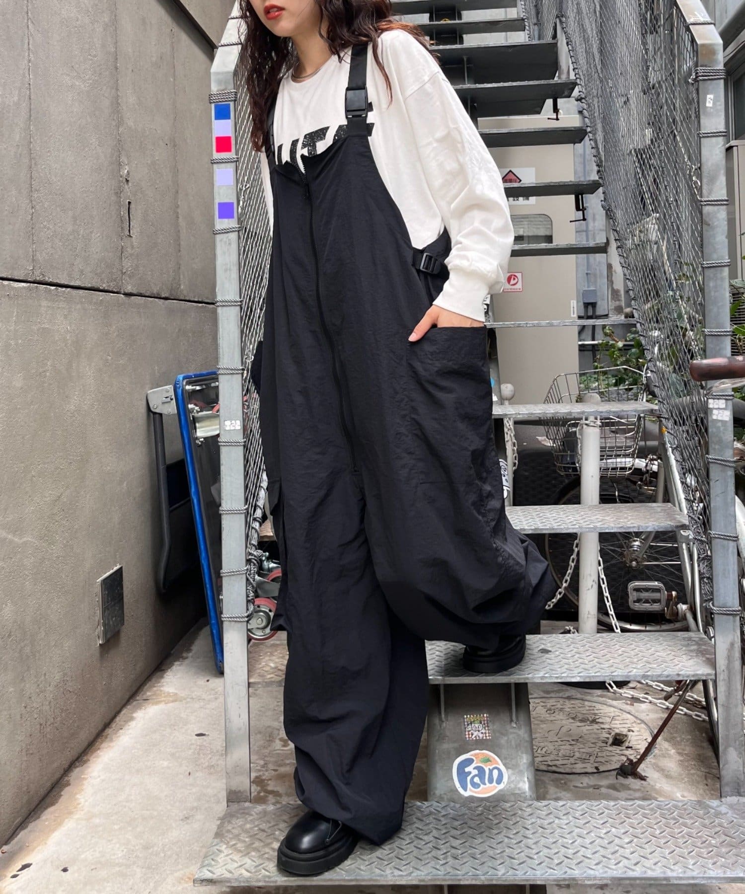 etsinta/エシンタ】オーバーサイズサロペット | CIAOPANIC TYPY(チャオ