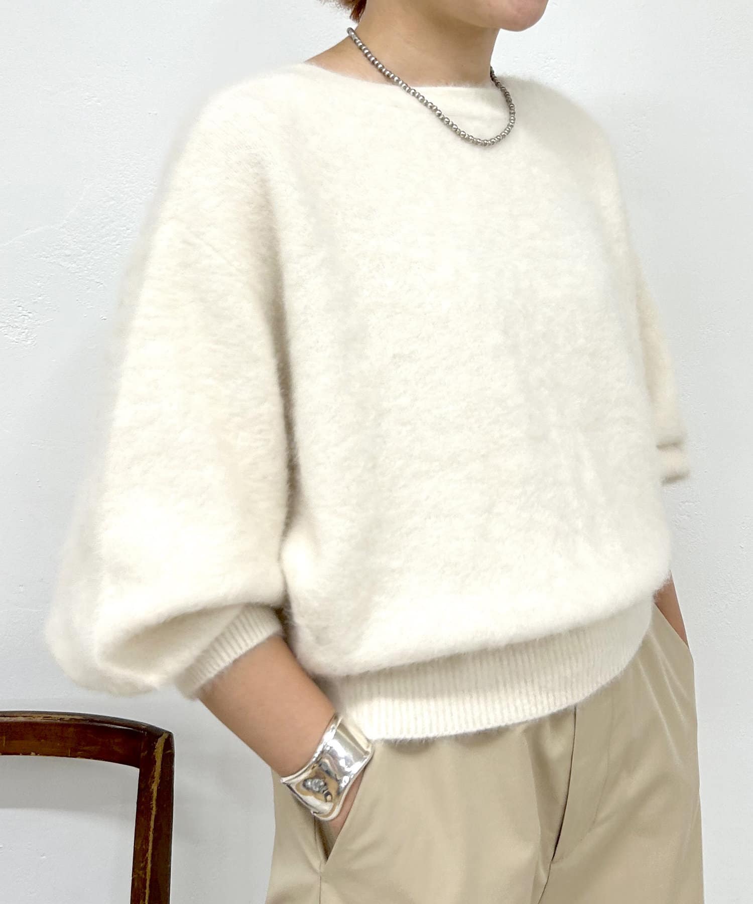 SHENERY】ファーカシミヤ3WAYニットカーディガン | OUTLET