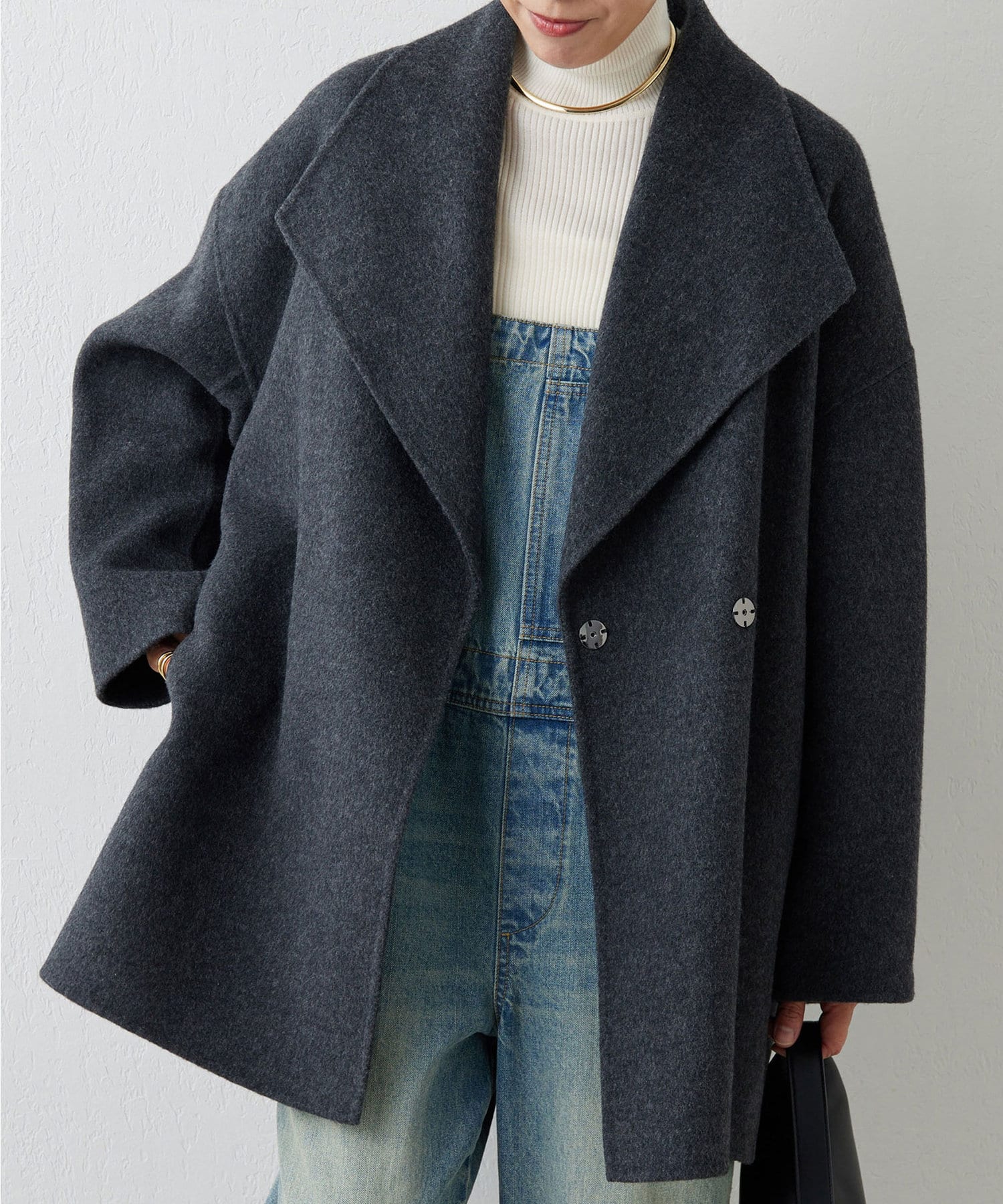 ダブルフェイスショートコート | GALLARDAGALANTE(ガリャルダガランテ